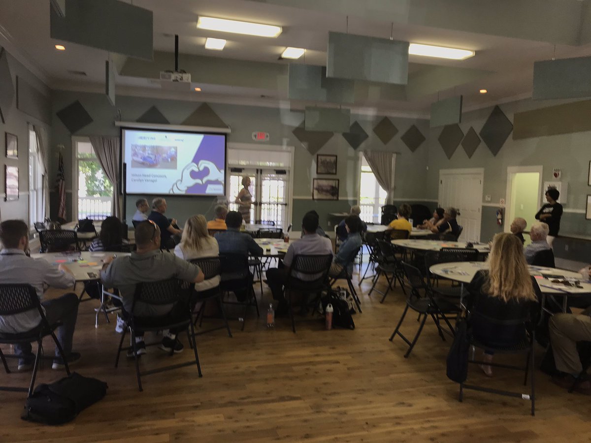 techwithchrissy's tweet photo. STEM Kickoff with @BeaufortSchools teachers in partnership with the Smithsonian Design Museum and Michelin Tires. Ready for a great day of learning! https://t.co/0GnDNxbpSZ