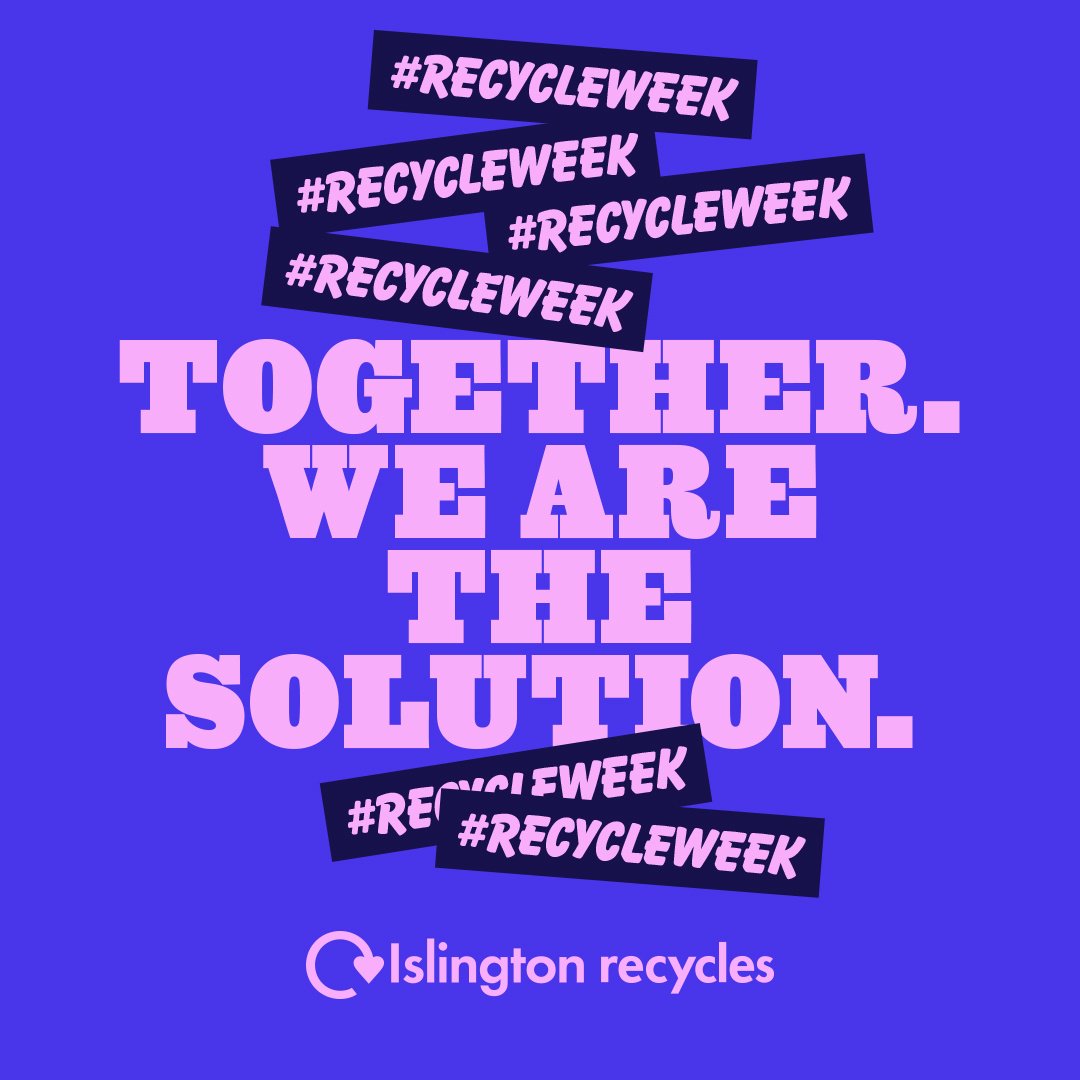 IslingtonLife's tweet photo. Recycling is a small but radical act. It will make a difference to the future of our communities, our country and our planet. Get involved this #recycleweek https://t.co/gzch6utJI6 #itsinourownhands #RecycleWeek https://t.co/fY54PTlh8m