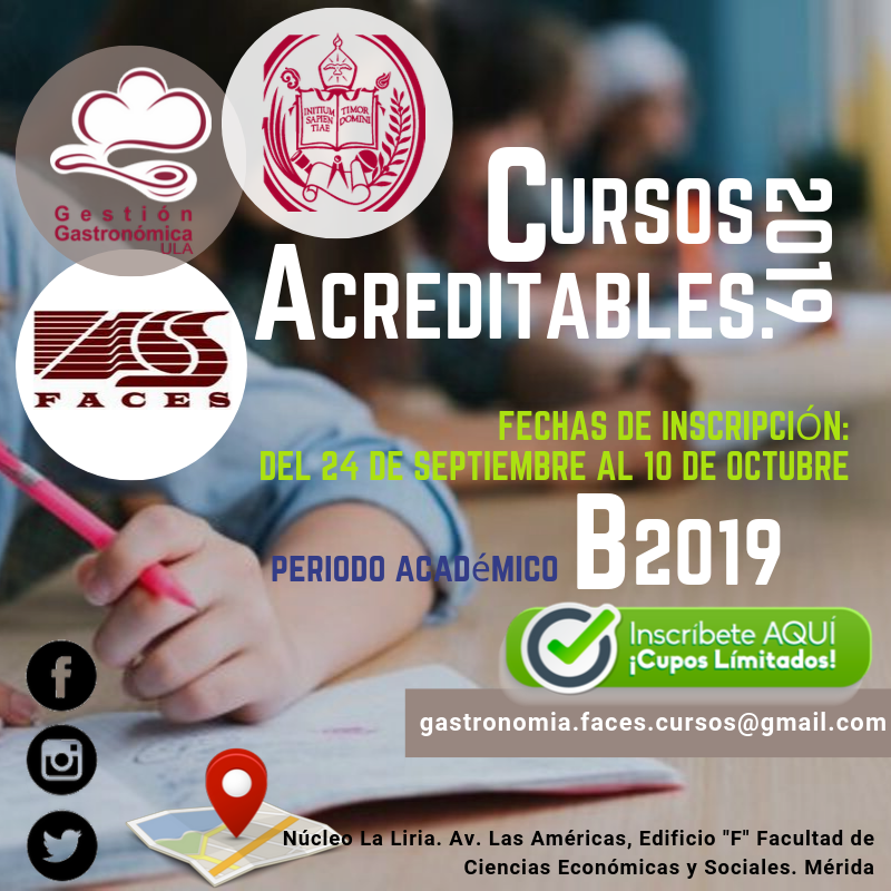 GastronomiaF's tweet photo. Inicia su actividad académica B-2019. Seguimos llenos de energías positivas y entusiasmo para seguir apoyando al sector de servicios gastronómicos. ¡La Formación es la mejor inversión! Inscríbete ya! en los cursos acreditables B-2019 y forma parte de nuestros estudiantes. https://t.co/bkU6H1ZFYz
