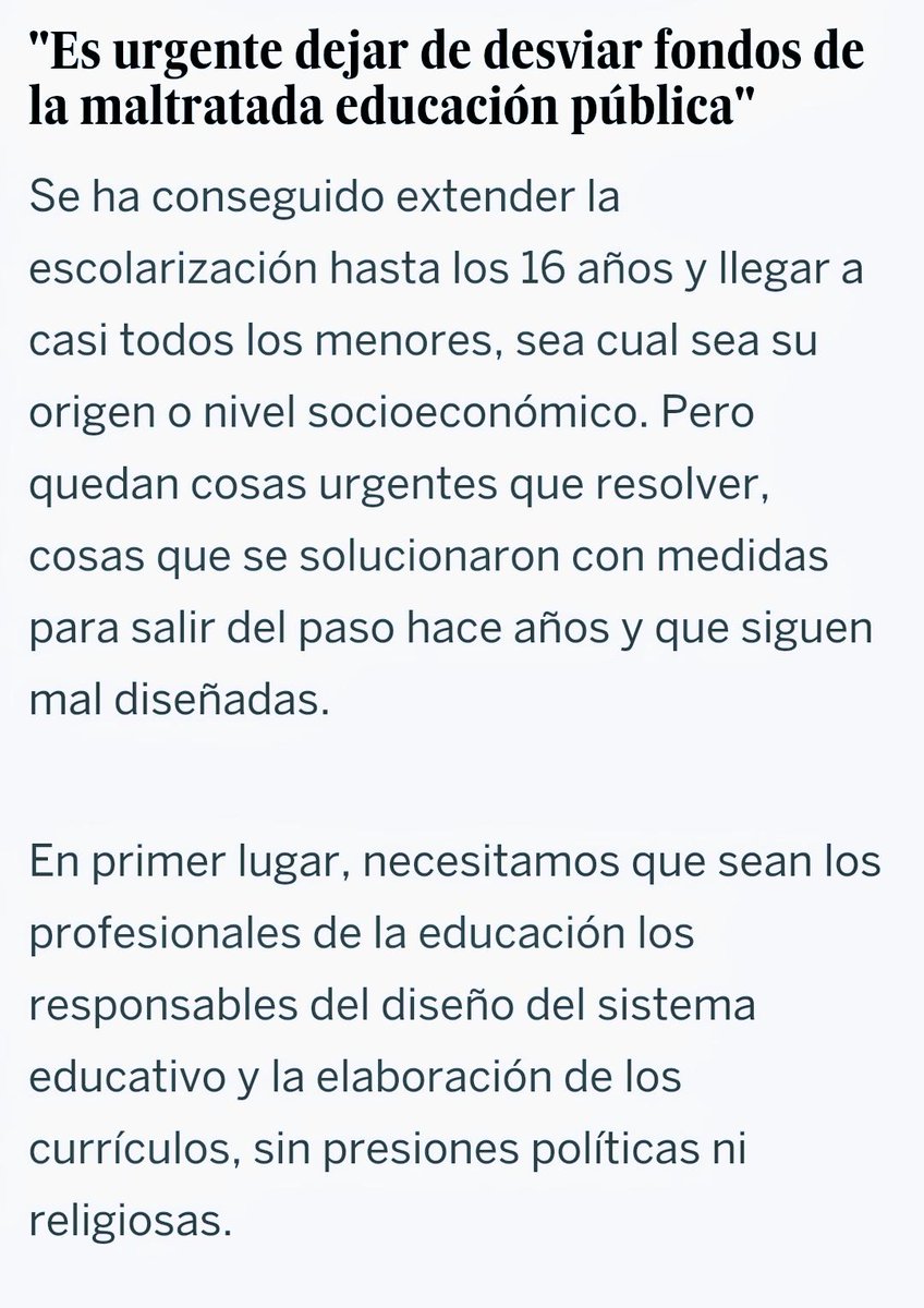 tonisolano's tweet photo. Estas son mis opiniones sobre Educación. A algunos les parecen fuera de lugar o desatinadas, pero no obligo a nadie a pensar así. Quienes se sientan ofendidos o molestos pueden dejar de seguir esta cuenta y reservar su ira para los que pontifican desde fuera del aula. https://t.co/jadva7bYKp