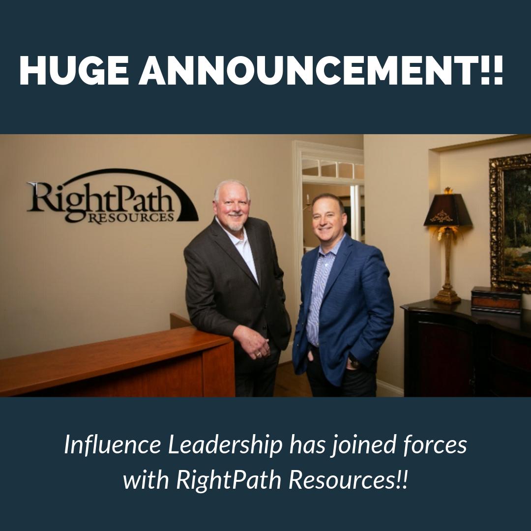 So excited about this and looking forward to sharing how this new adventure will enable me to help more leaders live and lead inspired.

Have you ever taken your assessment with RightPath? 

#rightpath #merger #joiningforces #collaboration #leadership #behavioralassessments