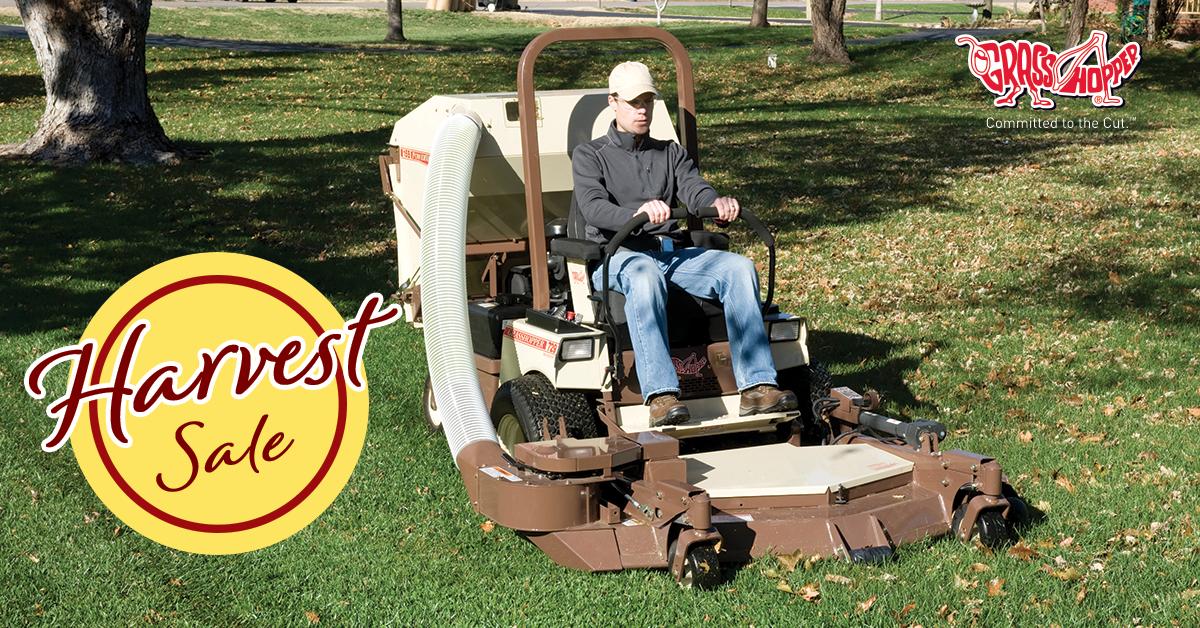🍁Grasshopper Fall Harvest Sale is happening now!  Get up to $750 OFF select Grasshopper mowers!

Learn more and get your FREE quote here:
ow.ly/SooJ50wpBIt
