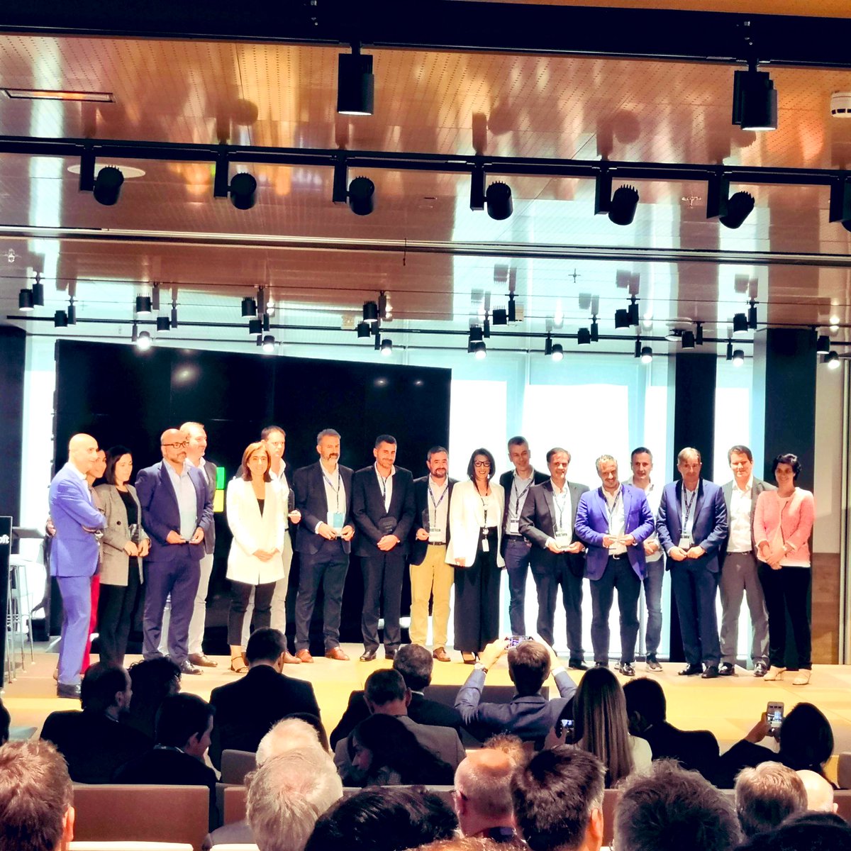 capside's tweet image. Hoy hemos recibido dos premios en el #MicrosoftPartnerDay: Partner del Año y mejor solución #OpenSource ☺️

Muchas gracias a @MicrosoftES por reconocer el trabajo de nuestro equipo y ¡enhorabuena a todos los premiados! 👏

—
#capsideAzure #OneNTT #PartneroftheYear #Azure