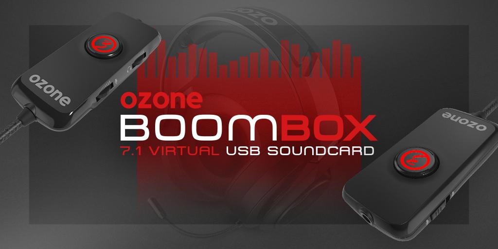 Transform your stereo headset into a 7.1.
BoomBox is gonna strip away the rules of the game.
bit.ly/OZ_Boombox