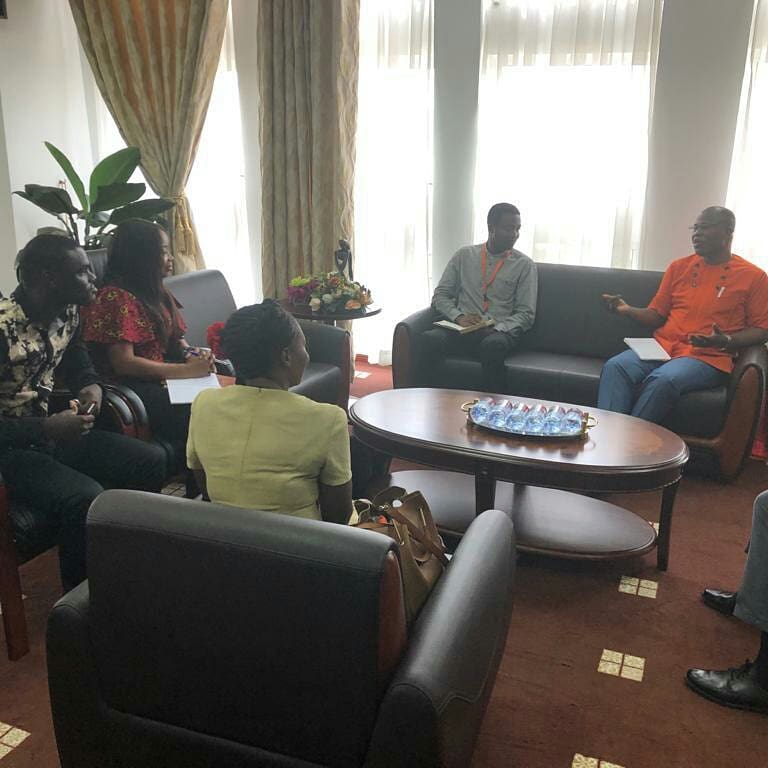 VeraAdom's tweet photo. African Youth Union Commission  (Ghana chapter ) pays courtesy visit to  the foreign ministry Affairs... #AYUC https://t.co/GDef8pOoAx