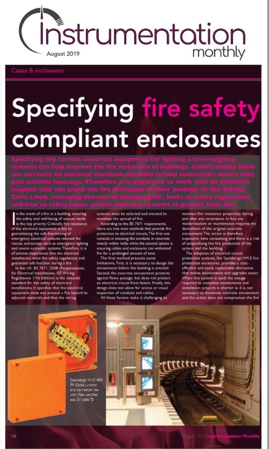 SpelsbergUk's tweet photo. Spelsberg as featured in the industry press. Thanks for the coverage #MachineBuildingNet @Inst_Monthly @ind_tech_mag
https://t.co/tVWQuU9kxh
#electricalenclosures #electricalengineering #electricians #electricalwholesalers #bespokeenclosuresolutions #electricalinstallation https://t.co/TbgY5Usekr