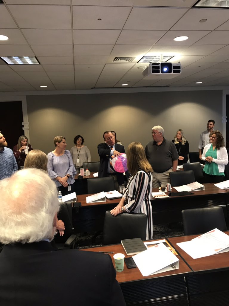 Central6ALWorks's tweet photo. Our new Educator Workforce Academy cohort getting to know each other through a fun ice breaker at the @AtlantaFed !  @ALWorksSystem @JulieKornegay @jrobe329 https://t.co/q7I2tvt2dI