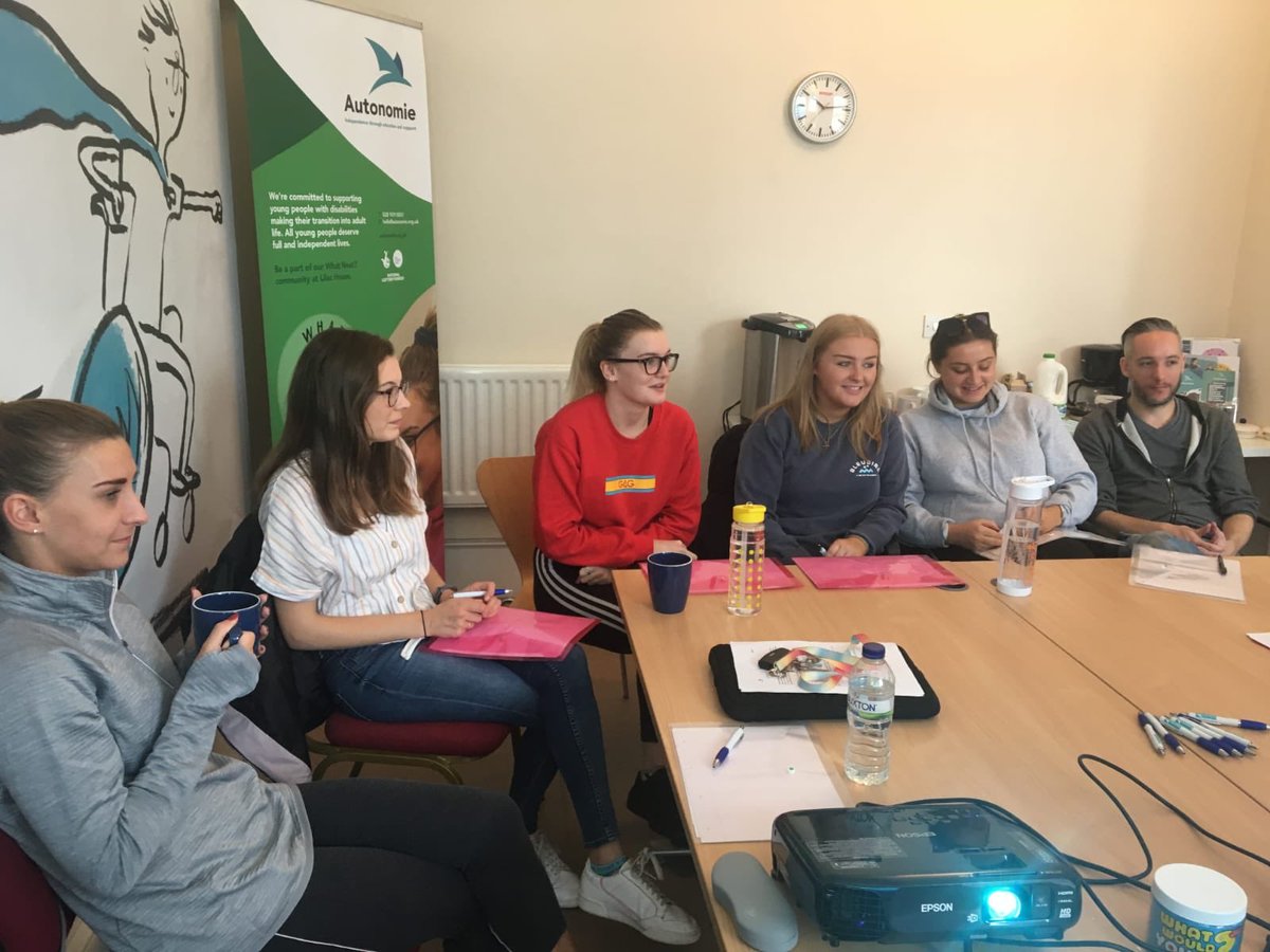 AutonomieInfo's tweet photo. We believe that high quality training leads to high quality services. 

On 7 Sept we held a Staff &amp; Volunteers Training Day at #LilacHouse Belfast 

Using role plays &amp; scenarios the topics covered were: 

✅ Meeting targets &amp; Outcomes
✅ Inclusion for everyone
✅ Respect for All https://t.co/8Ev2i5r81M