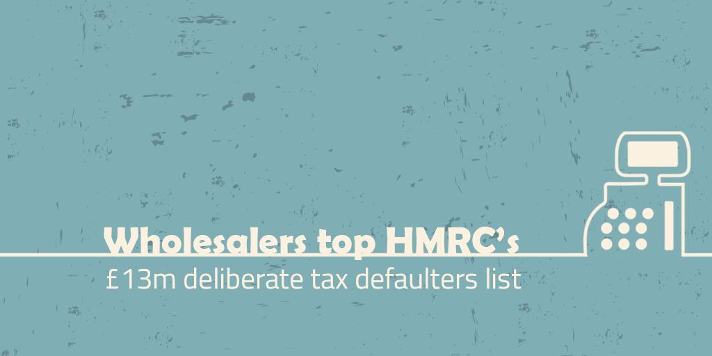 wearelasgroup's tweet photo. Wholesales suppliers have claimed the top spots on #HMRC latest quarterly list of deliberate tax defaulters paying over £1m in penalties for unpaid tax. Grocery shops and fast food outlets are among the businesses that have been ‘named and shamed’ owing £13m. https://t.co/4Q5GhfcVOQ