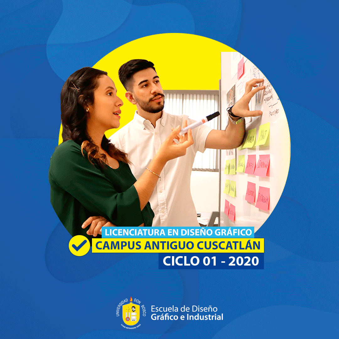 Ahora también puedes estudiar la Licenciatura en Diseño Gráfico en la UDB, Campus Antiguo Cuscatlán.

Más información:
✅youtu.be/1ZyoD9QD6N0
✅diseno@udb.edu.sv
✅22518200 Ext. 1814
