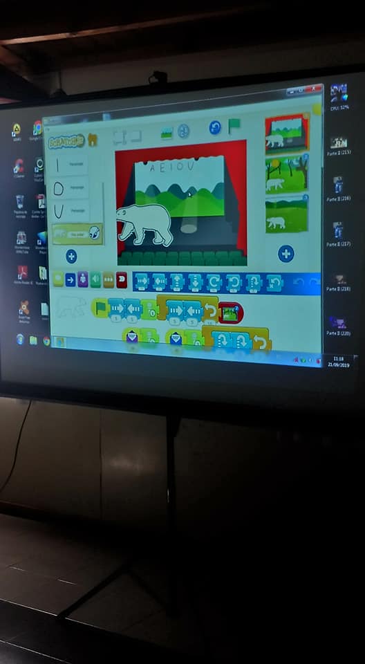CIIESanCayetano's tweet photo. Último encuentro "Imaginar y crear con Scratch. Nivel 1" Compartimos experiencias de la actividad de ida y vuelta. Muy ricos los aportes! Felicitaciones!!! @marilepel16 @equipocoordciie @BAeducacion https://t.co/5ImOzLxvjU