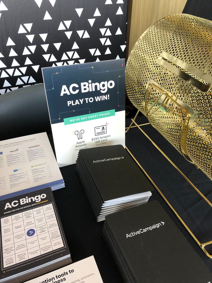 ActiveCampaign's tweet photo. Donuts and #ACBingo? Name a better duo π€€ #DSDET https://t.co/6bv7zOMT87