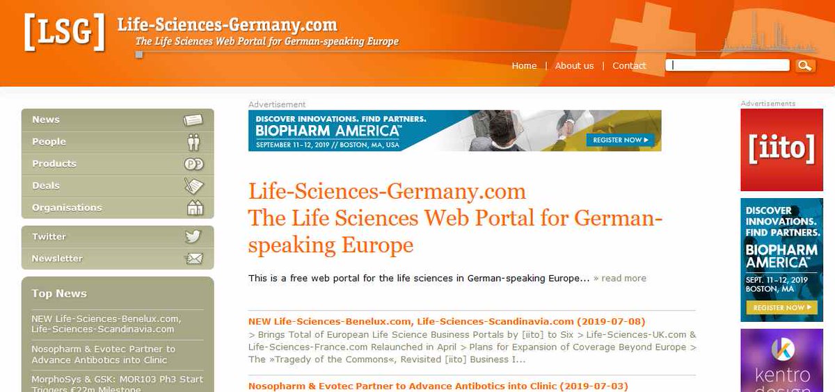 HTGF: Tacalyx Raises €7m in Seed Funding to Generate First in Class Anti-TACA Antibodies for Cancer Treatment high-tech-gruenderfonds.de/en/tacalyx-rai… @HTGF @Boehringer @KurmaPartners @creathorventure #Tacalyx More German life science business news at [LSG] at life-sciences-germany.com/news/Life-Scie…