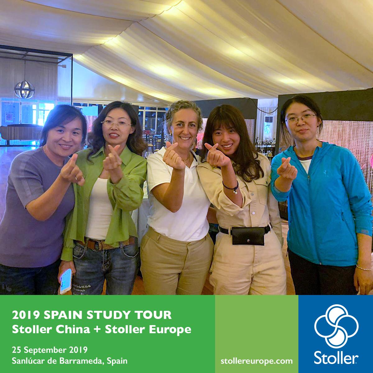 StollerEurope's tweet photo. A continuación, han visitado una bodega local en Jerez, @Gonzalez_Byass, donde pudieron probar el vino de @bodegastiopepe así como platos típicos de la zona.
#WeAreStoller #WeAreKnowledge https://t.co/Xe1M0XC5dS