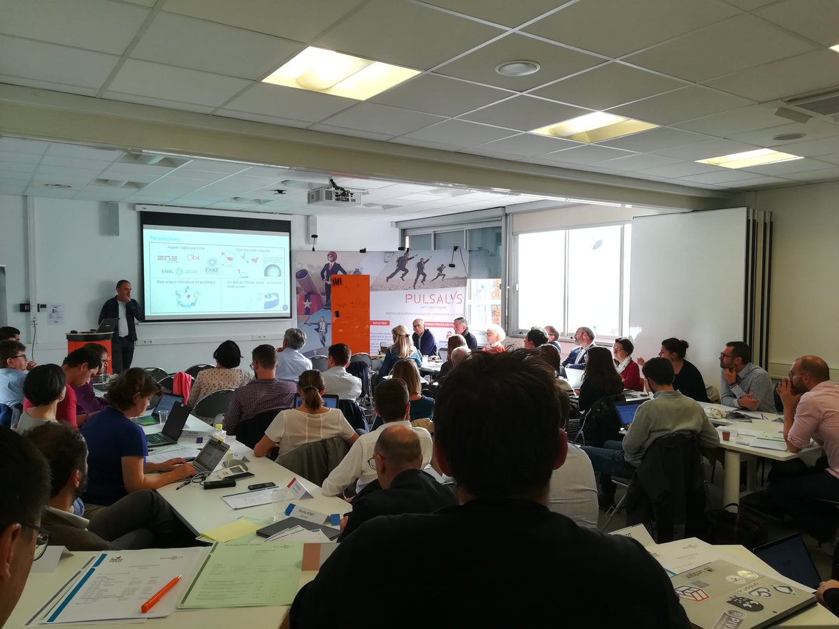 Pulsalys's tweet photo. 🔥 Salle comble aujourd'hui à la #StationPi pour le comité de labellisation @poussatlys #FrenchTechSeed @Bpifrance. Quelles seront les prochaines startups labellisées ? #StayTuned #financement #DeepTech #startups2demain #JeunesPousses https://t.co/OtiCTfq9Jy
