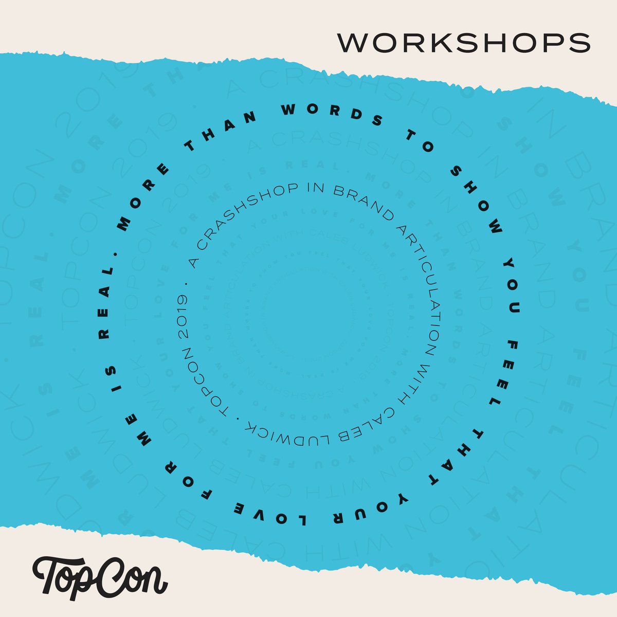 Don't forget to grab your tickets to our workshops on Friday, Nov. 8th with <a href="/bobewing_/">bobe wing</a> and @calebludwick. This is a great way to get face time with our speakers and gain pure, unfiltered knowledge from these industry greats. 

Details: topcontn.com