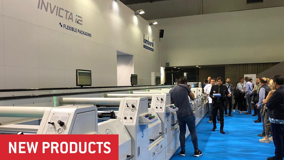 LabelsNLabeling's tweet photo. #Lombardi Converting Machinery has launched at #LabelexpoEurope 2019 its new #Invictai2 mid-web press for #flexiblepackaging.

Read more: https://t.co/swXCEK6EK0

@LombardiCM #LabelNews #LabelIndustry https://t.co/N3Vvc4iNop