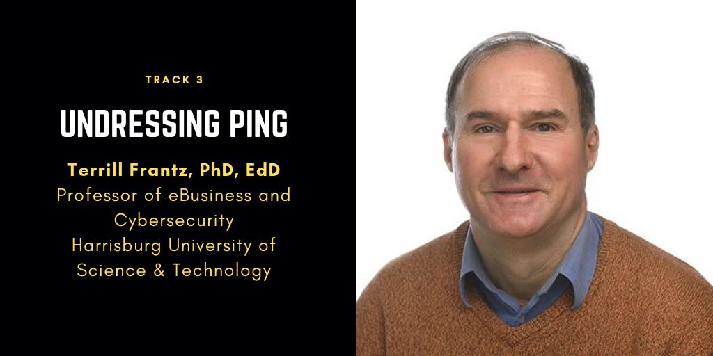 Harrisburg University professor Terrill Frantz presents “Undressing Ping.” 
#BSidesHBurg #BSides BSidesHarrisburg.com