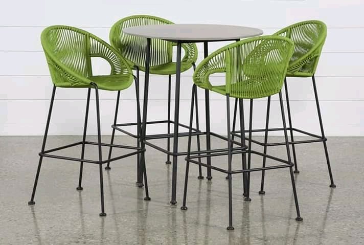 WorksDh's tweet image. Acapulco bar stools ideal for an outdoor  bar or patio hand roped with 16mm steel for durability and weather proof   
Available in set  of 4 and 6 R1300 each