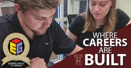 embreegroup's tweet image. We&apos;re looking forward to the upcoming Construction &amp;amp; Concrete Industry Job Fair @txst Thurs. 9/26/19. Internships are available! Stop by our booth to learn how to build your career. #EmbreeGroup #EmbreeConstruction #BuildingExcellence#txst