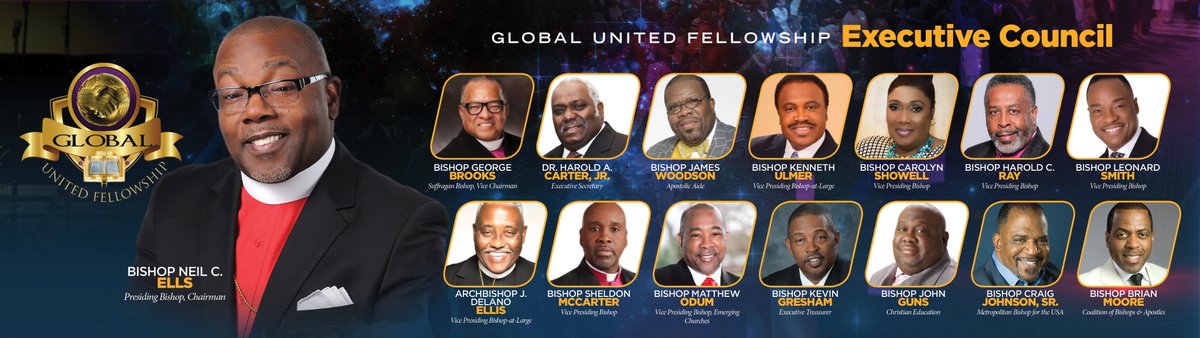 The Global United Fellowship is most blessed to have such a strong arm of support to Bishop Ellis as apart of his Executive Council.