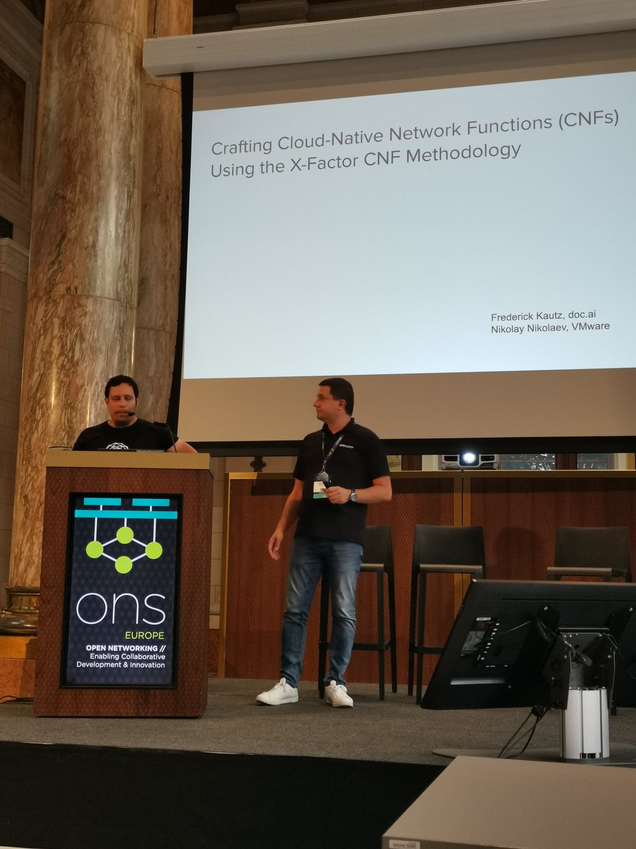CNF using X-factor by @ffkiv and  @NTNikolaev @OpenNetSummit #NetworkServiceMesh
