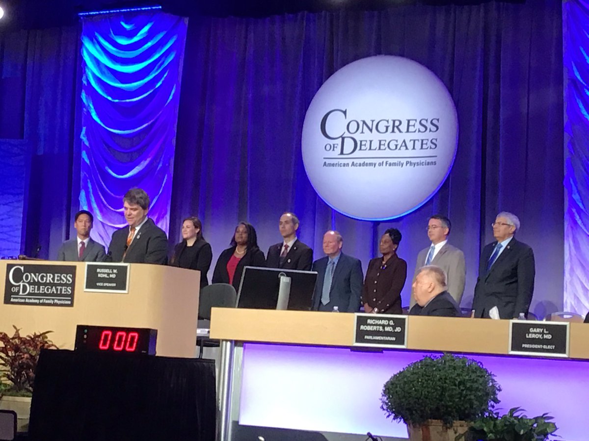 mrsbrull's tweet photo. Looks like a pretty amazing group of new leaders for @aafp! @BrenticusMD @margjeanmiller @KTOTUS @MargotSavoy @drcarroll @sfurrmd @AdaStewartMD1 @RussellKohl @alsdoc1 #AAFPCOD https://t.co/pWVuumbBzk
