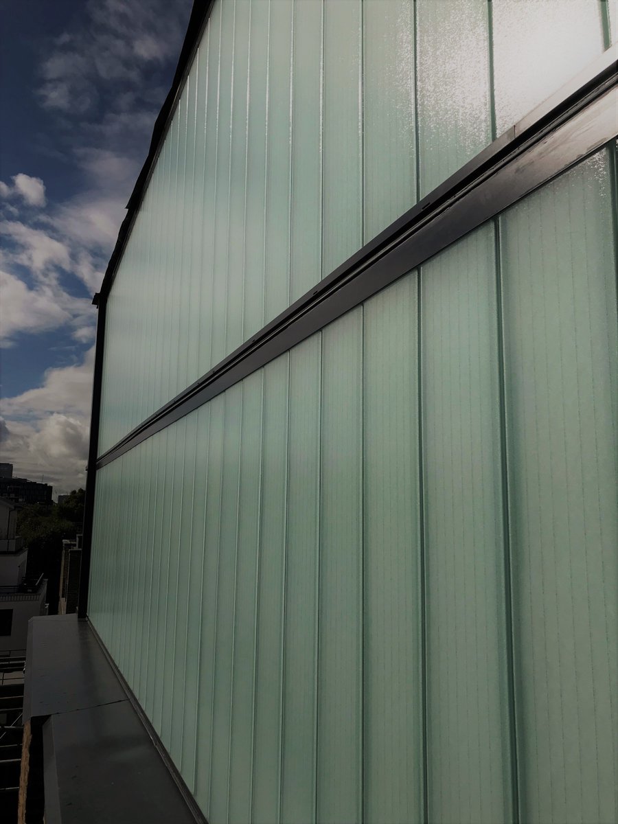 brownstudio's tweet image. Glazed wall complete on our new build hotel project in Hatton Garden - London  #newbuildprojects #hotelprojects #brownstudio #newopenings #architects #londonarchitecture