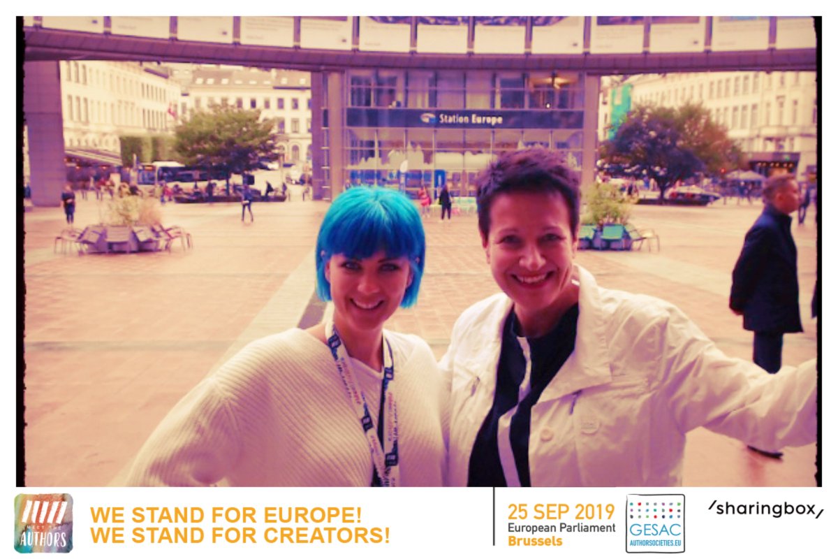 authorsocieties's tweet photo. Here to support an ambitious policy for creators #CCIintergroup #MeetAuthors #CreatorsForEurope #EuropeanParliament @authorsocieties https://t.co/HYpBZoZAh5