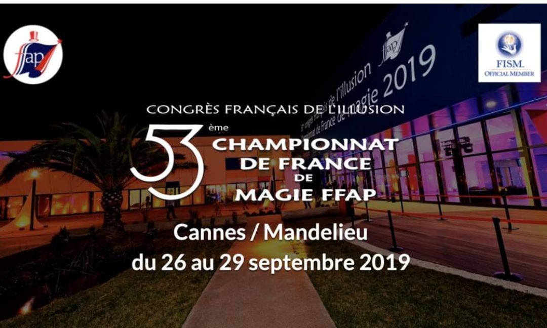 MagieFFAP's tweet photo. Championnats de France de magie FFAP 2019.
J-1 https://t.co/jmZHgv7C2G
