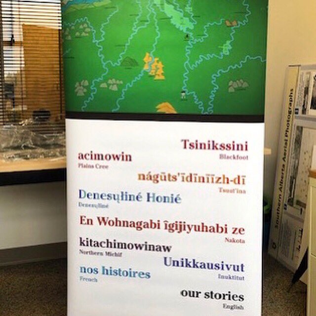 The official Indigenous Space opening in the Library is happening this morning at 10am! I hope to see you there!!