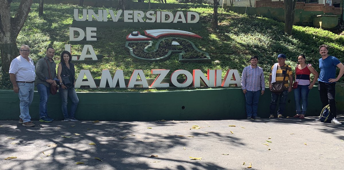 canuac_'s tweet photo. Visiting La #Universidad de la #Amazonia in Caqueta #Colombia with the @iki_bmu funded #SLUSProject. Toward developing #businessmodels that contribute to reducing deforestation and peace building in #colombia @CIAT_ @zalf_leibniz https://t.co/Drx9DI2z8i