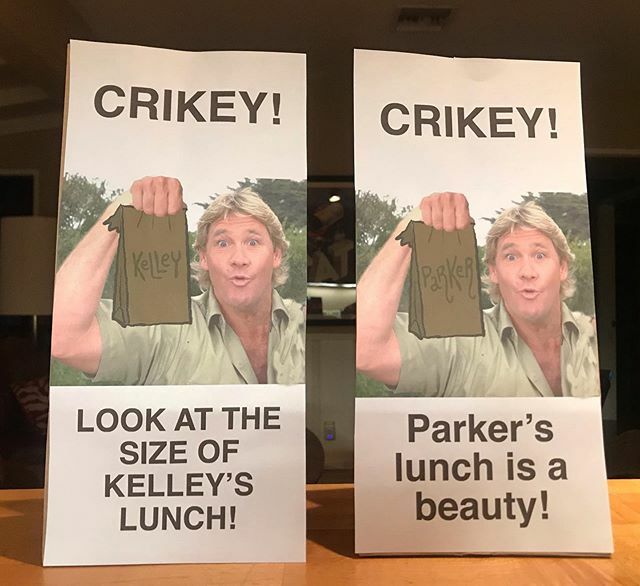 misterwarburton's tweet photo. Steve Irwin for Lunch #steveirwin #crocodilehunter #australia  #crocfiles #crocodiles #conservationist #lunchbags #lunchbag #lunchbagart #lunchdoodles #lunchbagcustom #kidslunches #instart #artistsoninstagram https://t.co/cd70AaocRp https://t.co/hqzKYyHQoH