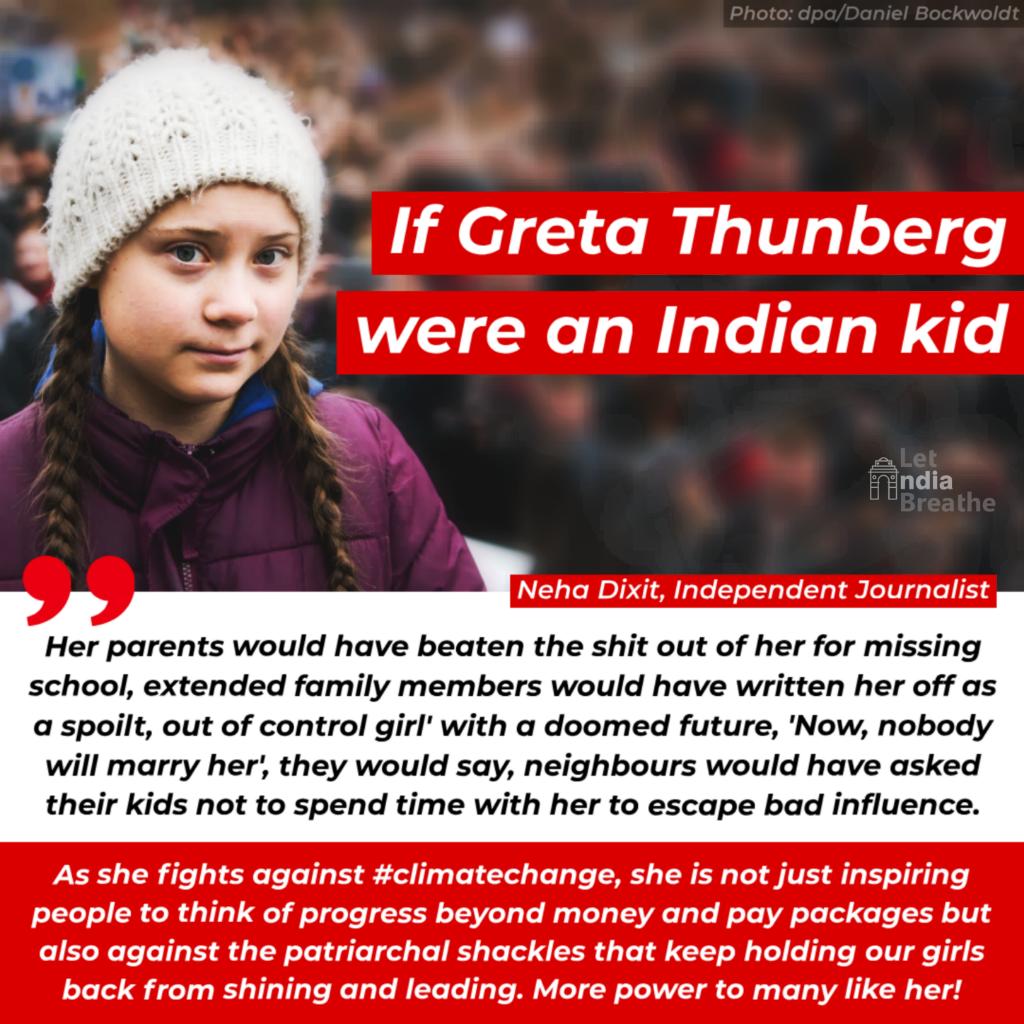 LetIndBreathe's tweet photo. India witnessed a huge turnout for #ClimateStrikeWeek by @FFFIndia groups , but we do face challenges to practice #activism in #India. But change is coming, whether you like it or not!
#GretaThunberg #LetIndiaBreathe #ClimateStrike #FridaysForFuture #ClimateEMERGENCY https://t.co/8y0C1pvgWv