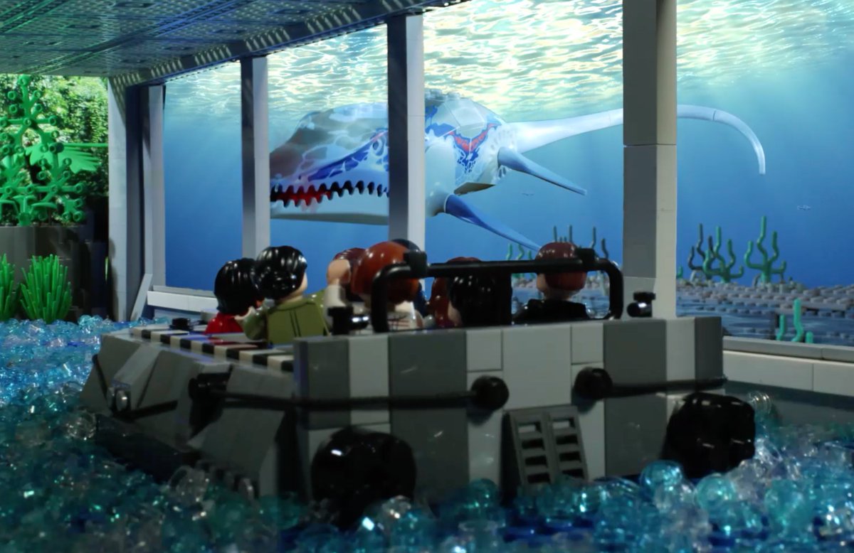 Made a new video for my channel, this one inspired by the Universal Studios Jurassic World ride! youtu.be/wFM459JY3WI