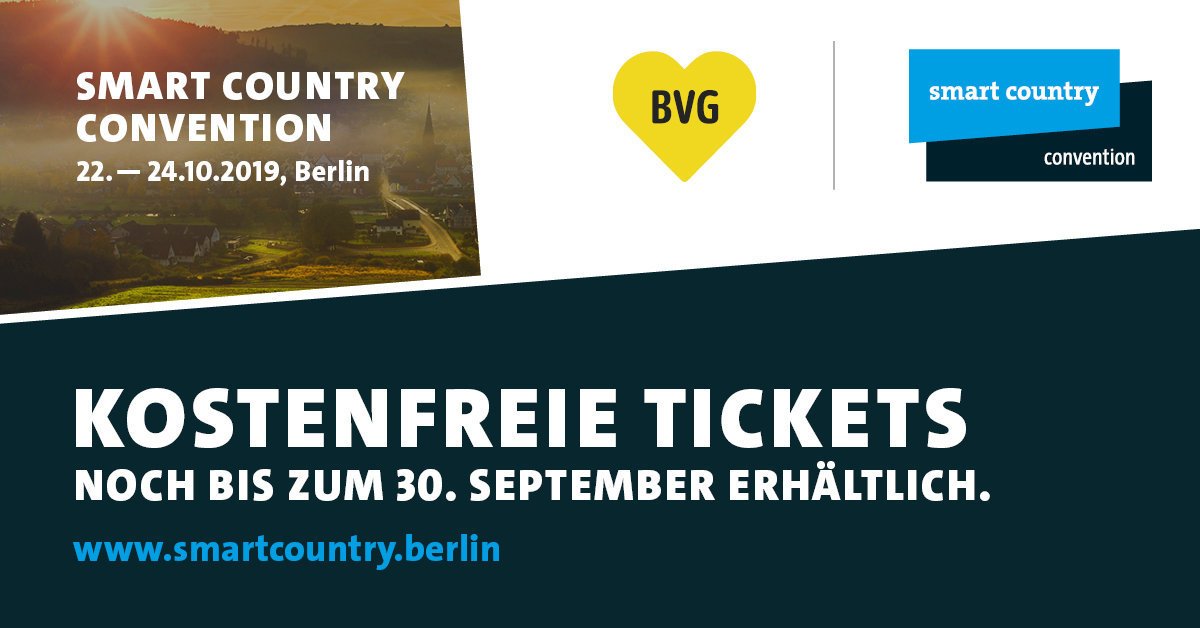 Bvg U Bahn Digital Pioniere Uffjepasst Die Smartcountrycon Bringt Vom 22 24 Oktober 19 Die Smart City In Die Hauptstadt Wir Sind Naturlich Auch Am Start Kostenfreie Tickets Gibt Es Noch Bis 30 09