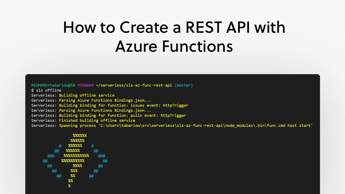 goserverless's tweet photo. We are proud to deliver an easier way to build cloud #apps on @Azure using Serverless Framework 

#serverless #azure

https://t.co/3JfFYV2L8m https://t.co/3bVd8E64bn