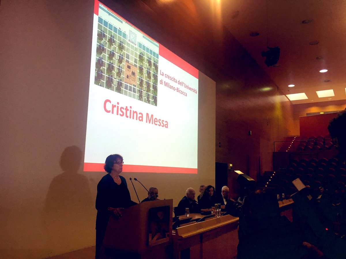 Università degli Studi di Milano-Bicocca (@unimib) on Twitter photo I grandi risultati raggiunti sono il frutto di un lavoro condiviso portato avanti in questi anni. Aule tecnologiche, docenti, pro-rettori alla #ricerca e tutte le figure coinvolte in questo processo di crescita <a href="/MessaCristina/">Cristina Messa</a> I grandi risultati raggiunti sono il frutto di un lavoro condiviso portato avanti in questi anni. Aule tecnologiche, docenti, pro-rettori alla #ricerca e tutte le figure coinvolte in questo processo di crescita <a href="/MessaCristina/">Cristina Messa</a>