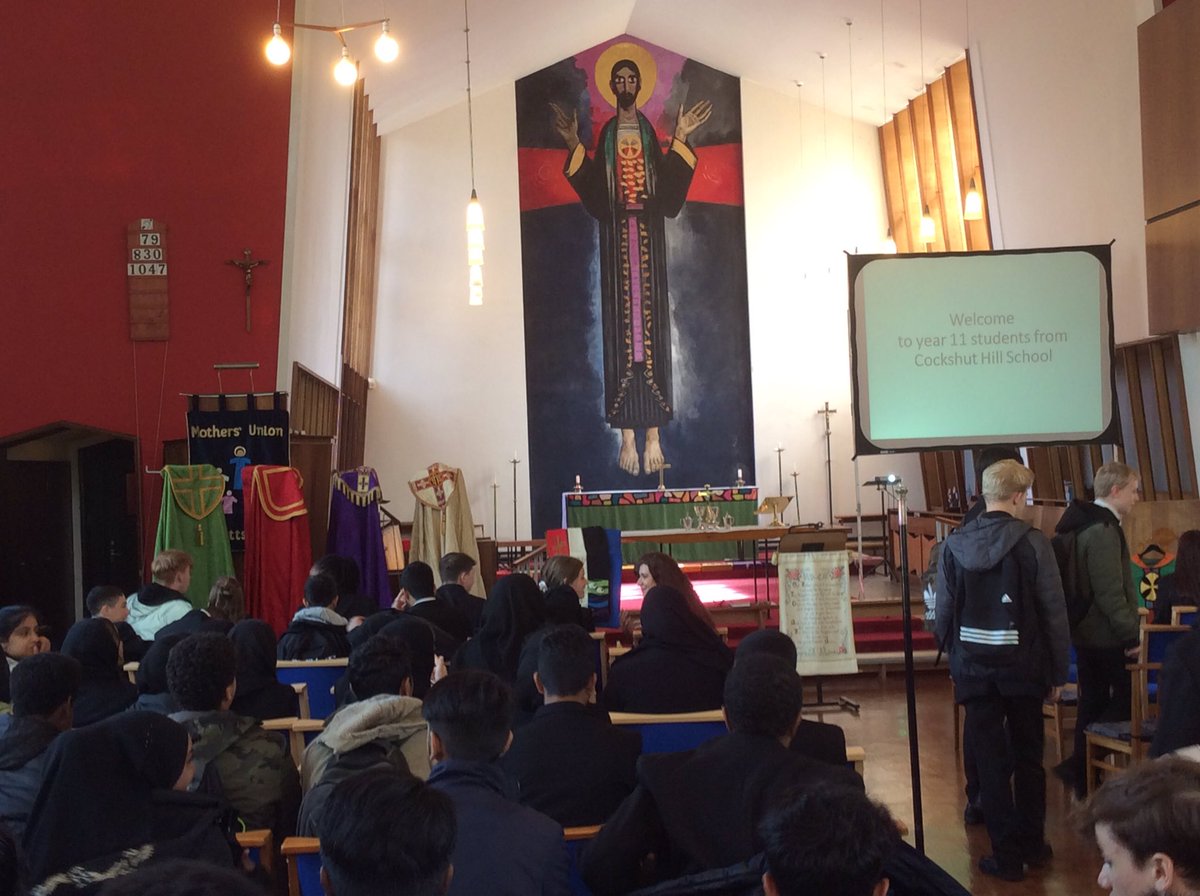 Successful trip with the first half of Year 11 to St Thomas’. So proud of students behaviour and insightful questions to Revd Larkin and a really useful presentation. Thank you @ckellychs for arranging. Can’t wait for round 2 next month.
