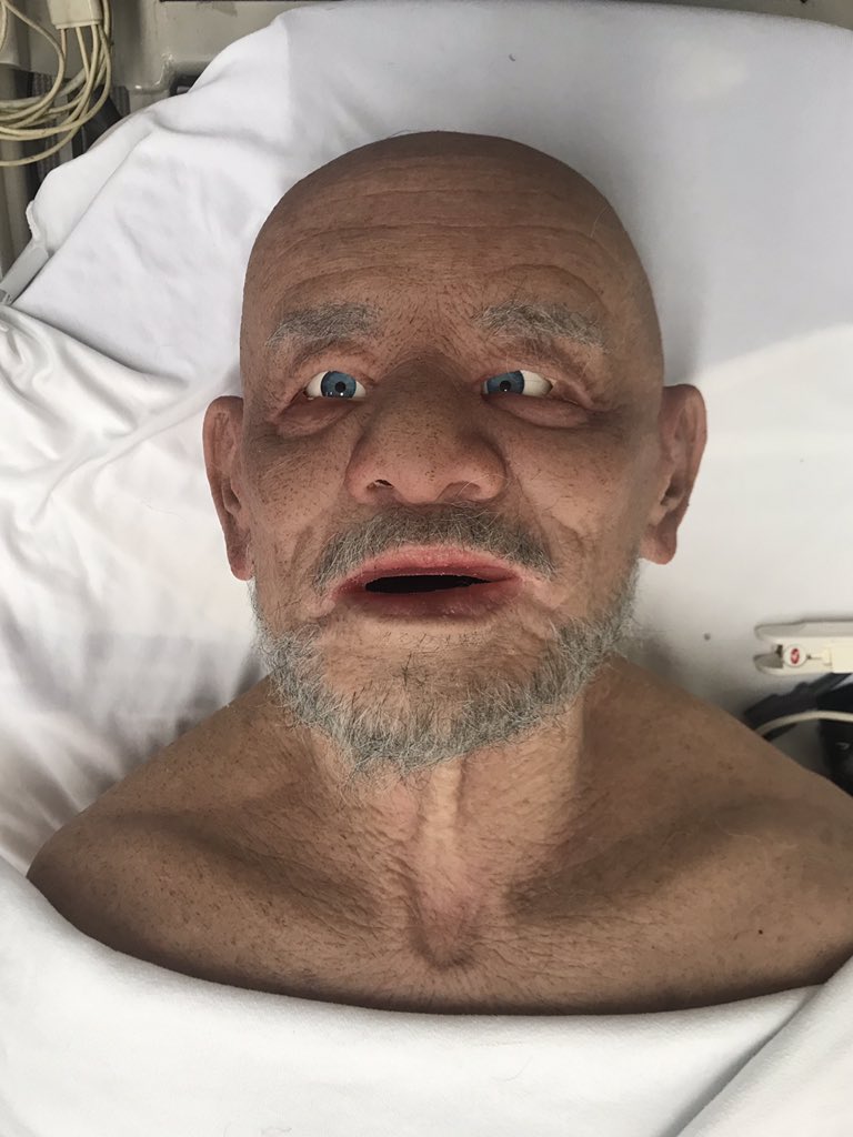 cstarcevic's tweet photo. Transforming one simulator at a time from this to Real.  #medicalsimulation #realism #echomask @echosimulation https://t.co/STfR1zZ0ek