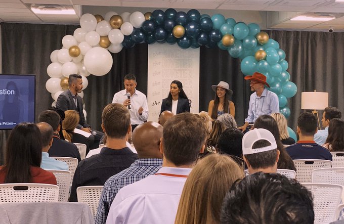 Mental Health Panel for Entrepreneurs with our host @martinmarteen at @theriveterco #startupweek https://t<a href="/tag/startupweek"class="tags"><span>#startupweek</span></a>