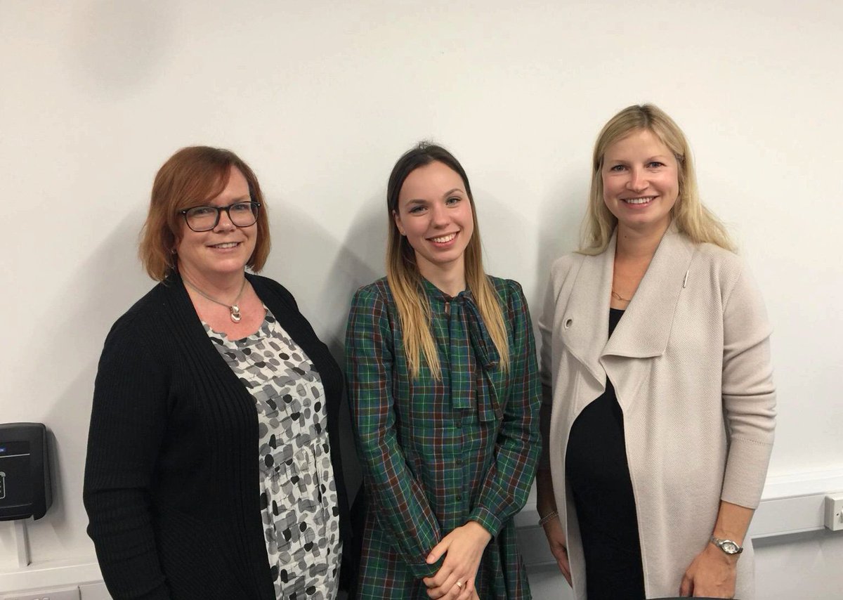 Huge congrats to <a href="/AnaTotea/">Ana-Maria Totea</a> on successfully defending her #PhD #thesis today!  👏🏽👏🏽 A first for me as well. Many thanks to Dr Elsie Gaskell and Professor Barbara Conway for acting as examiners for her viva.