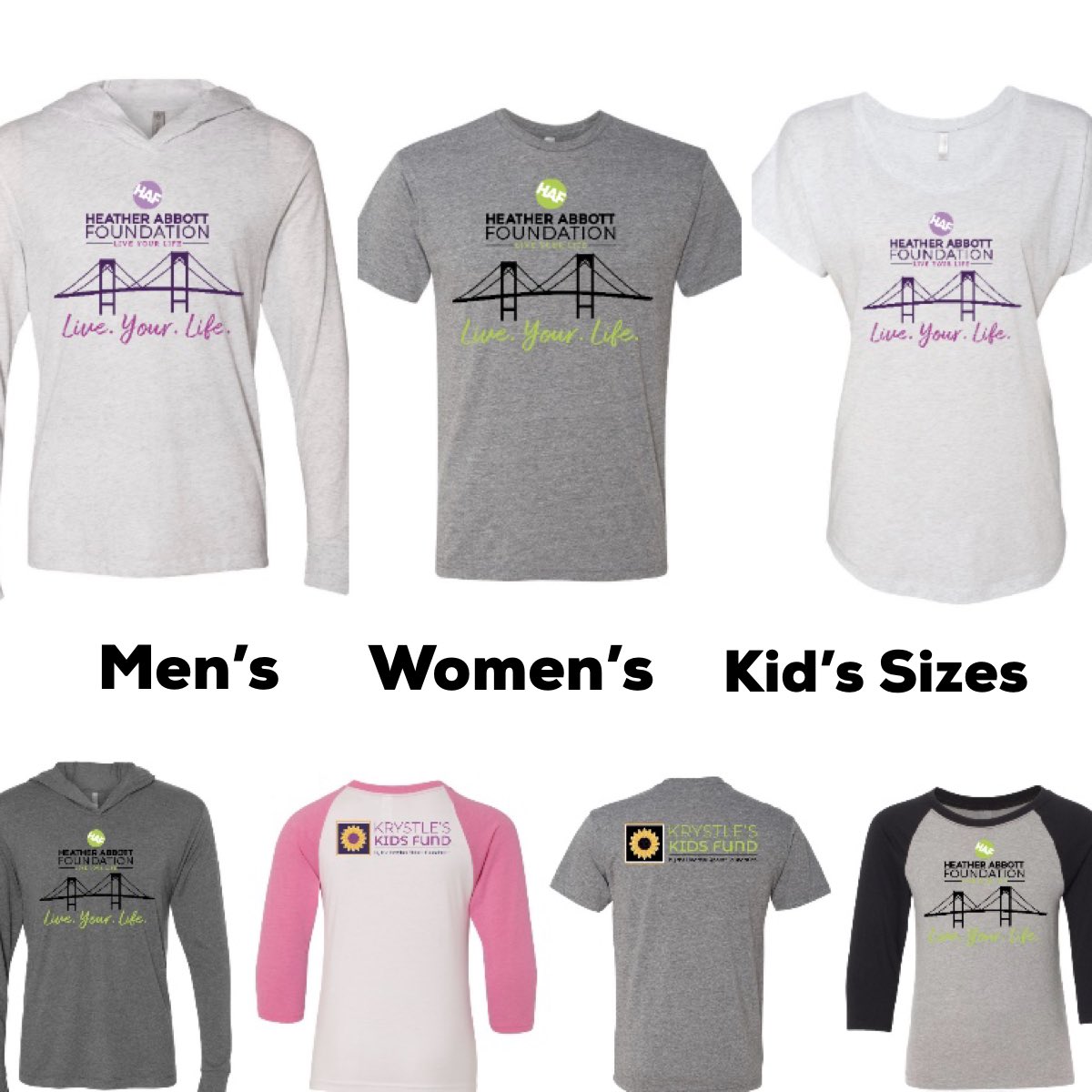 We’re showing off our roots! Get your HAF Newport edition shirt or hoodie at our 5th Annual Fall Kick Off Fundraiser on Saturday, 10/5 OR buy yours in our online store on our website! 👚 🛍 heatherabbottfoundation.org/shop/