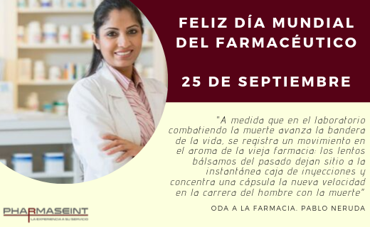 pharmaseint's tweet photo. ¡FELIZ DÍA MUNDIAL DEL FARMACÉUTICO!

#worldpharmacistday #farmaceutico #pharmacist #eldiadelfarmaceutico #profesionaldesalud #profesionalsalud https://t.co/dVjYlhYs04