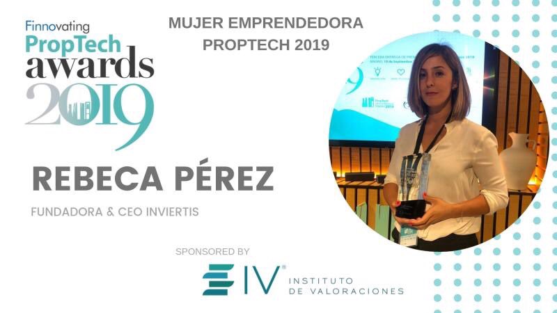 alfredodam's tweet image. Dear @VitoCarrozzo, here you have @DualRebeca CEO and Founder of @inviertis She has been awarded as 2019 #Proptech Entrepeneur Women in #PropTechAwards of #UProptrch by @FinnovatingHub . Cool!!! 🙋🏻‍♀️💪🏻🤘🏻