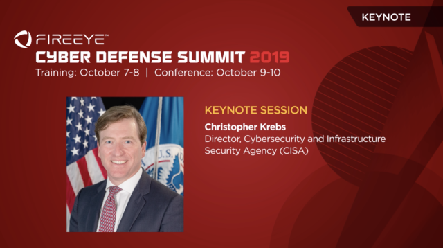 bogeyWA's tweet photo. .@FireEye is excited to announce that Christopher Krebs, Director, Cybersecurity and Infrastructure Security Agency (CISA) with the Department of Homeland Security will deliver a keynote at #FireEyeSummit.​ https://t.co/daP8bioUkA https://t.co/NEcaZ4EqNn