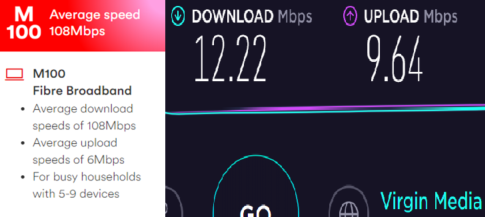 watchEDTower's tweet photo. Wow @virginmedia you are only a wooping 95.78Mbps off what I am paying for? Is this the worst #broadband in the country? #virginmedia #virginbroadband https://t.co/ffR9Y5AbhI