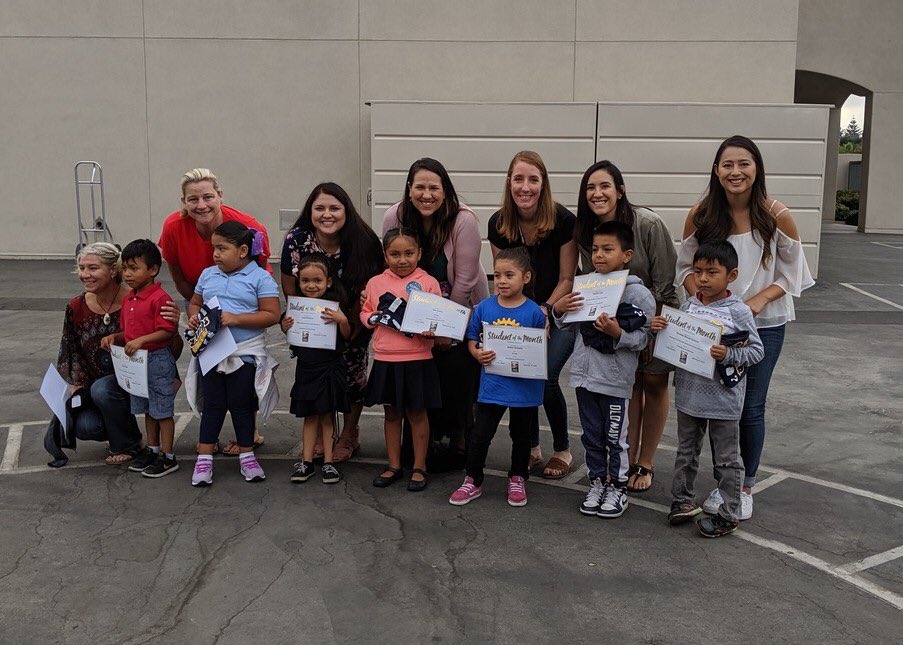 Pride: We began the morning with our TK/K scholar assembly! These are our #STEAM award winners for the month of September! Way to go scholars!