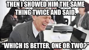 VFeyecare's tweet image. 😂😂😂 I know at some point in an exam you may have felt like this was happening. #optometryhumor

But our doctors always make sure to get the best assessment of your vision! #seeyourbest