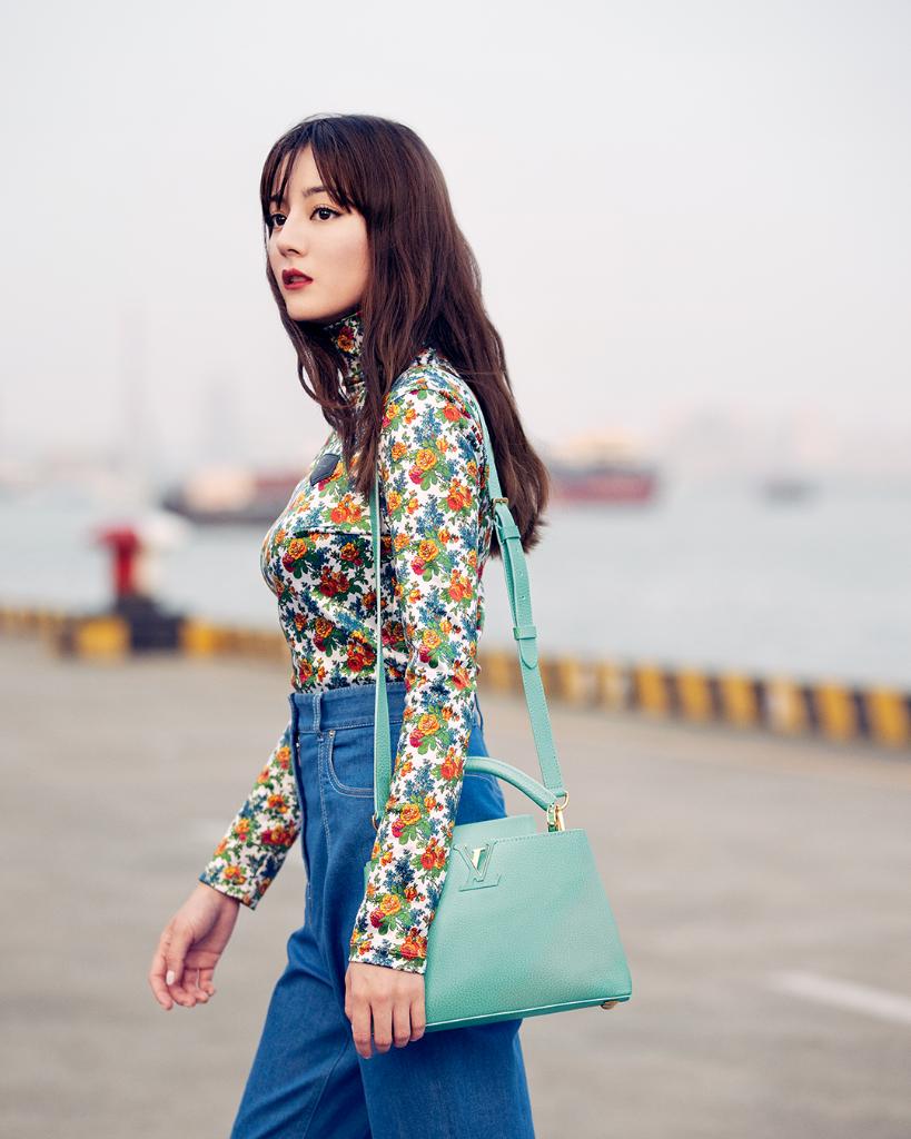 Louis Vuitton on X: #DilrabaDilmurat and the Capucines. From